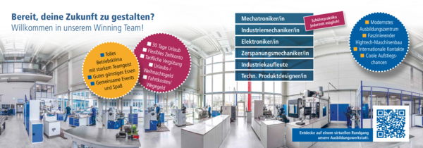 Panorama Bild der Werkstatt als Werbebanner